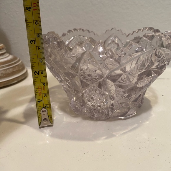 Antique American Cut Glass Bowl - Picture 7 of 10